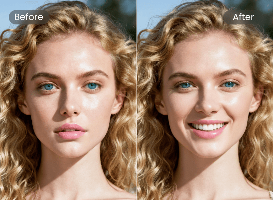 Facial expression changer