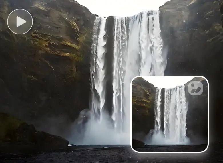 Featured image for clipfly ai photo animator to make waterfall move