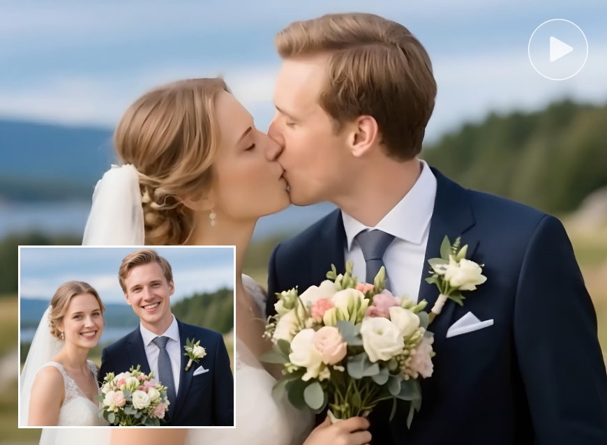 Generate AI kiss videos for entertainment or personal use