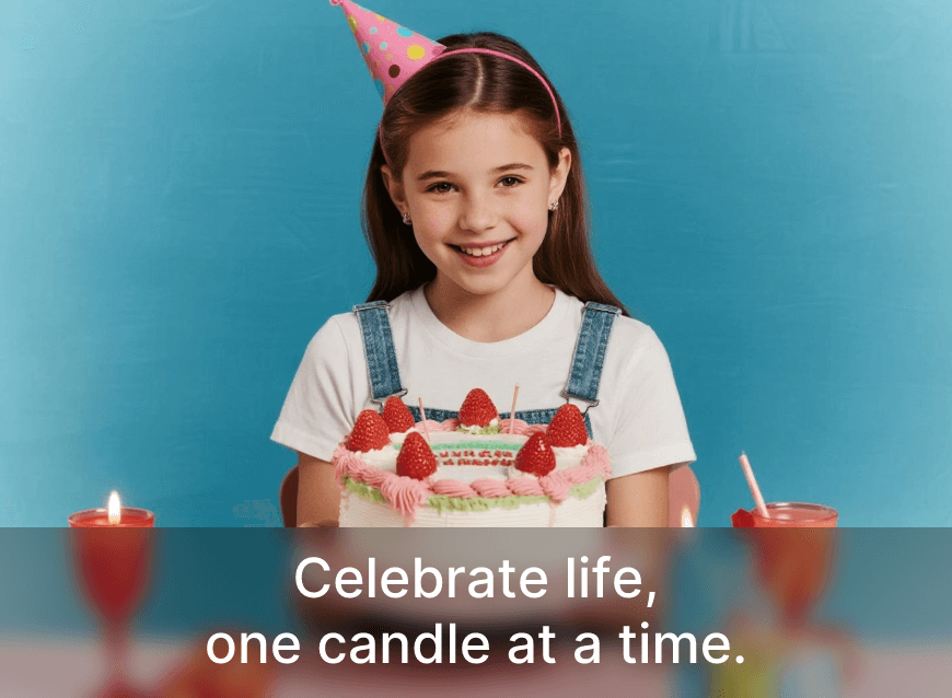 Generate ai chants for a girls birthday party