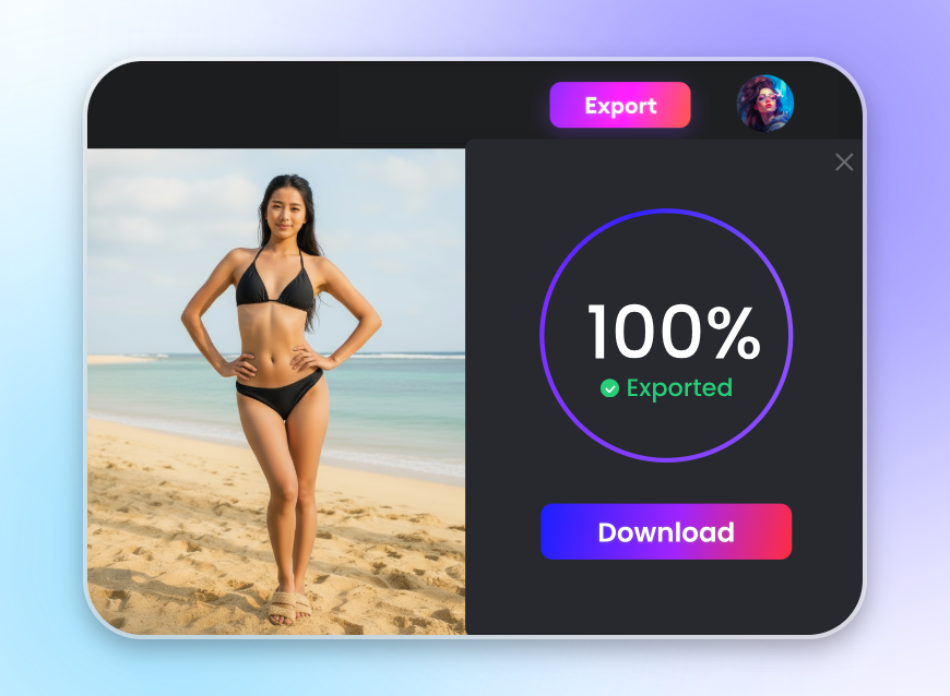 AIグラビア動画を保存
