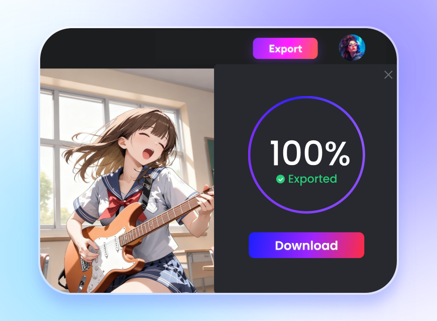 AIグラビア動画を保存