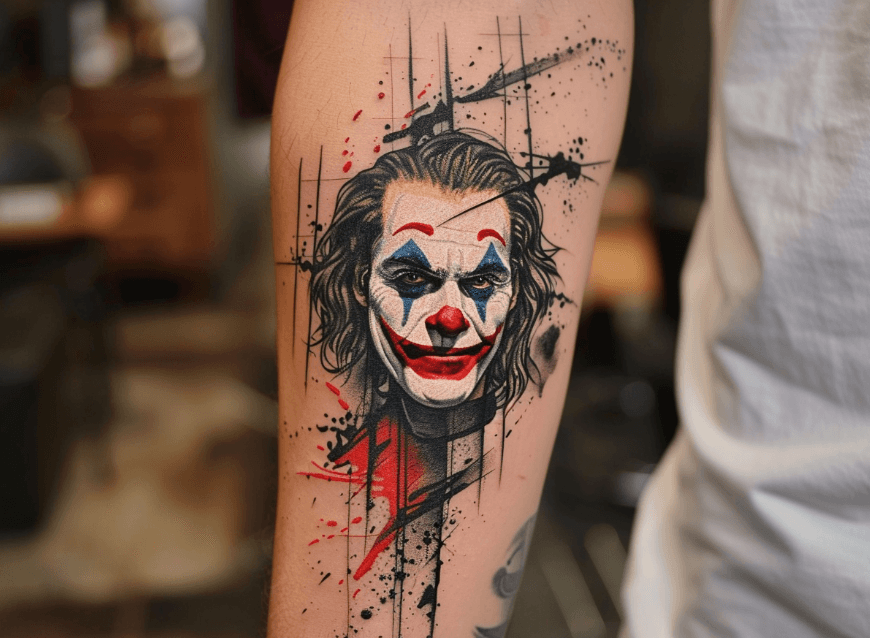 Ideias para tatuagens do Coringa