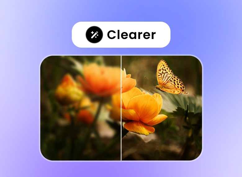 Make a video clearer online with clipfly ai video unblur tool