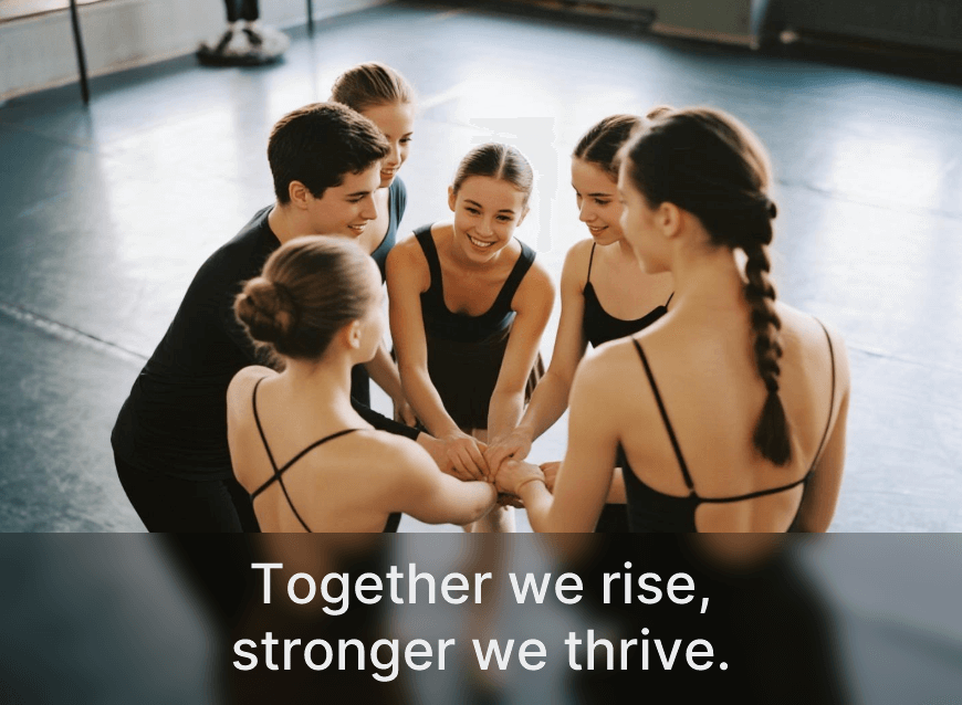 Make ai chants for a dance team