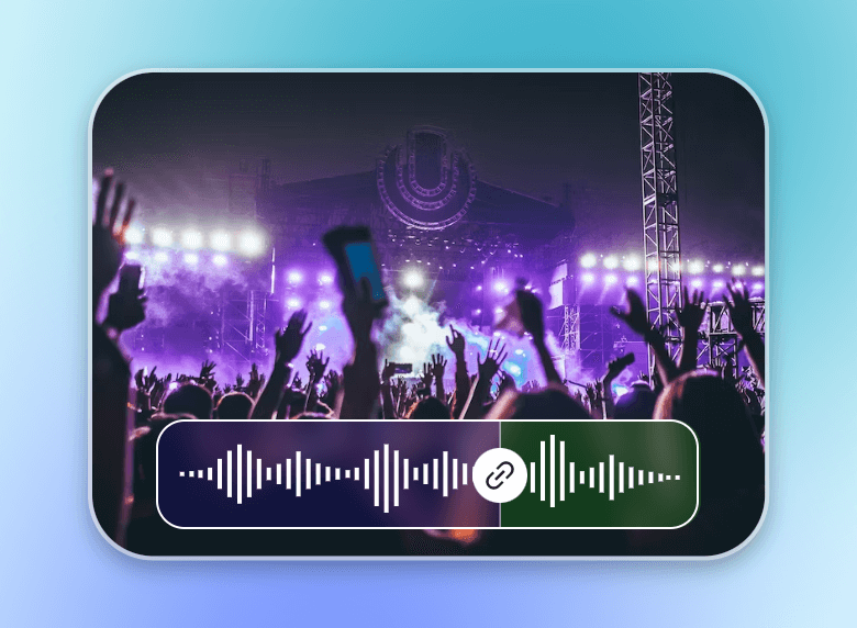 Merge your audio files and make a perfect video