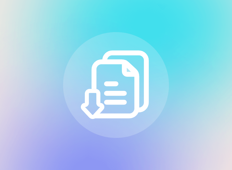 Múltiplas opções de formato de exportação