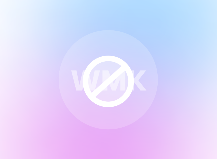 ウォーターマークなし