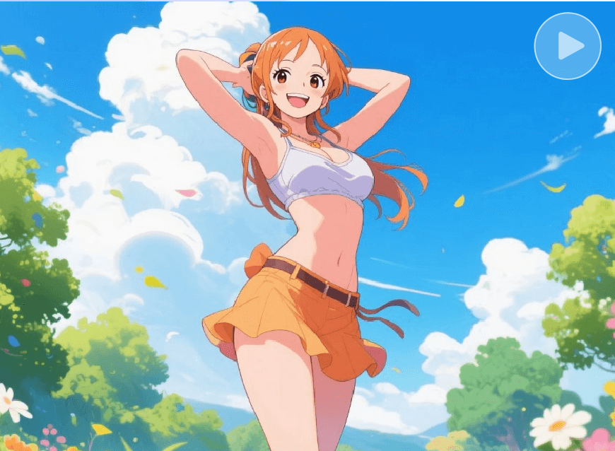 Popular anime characters