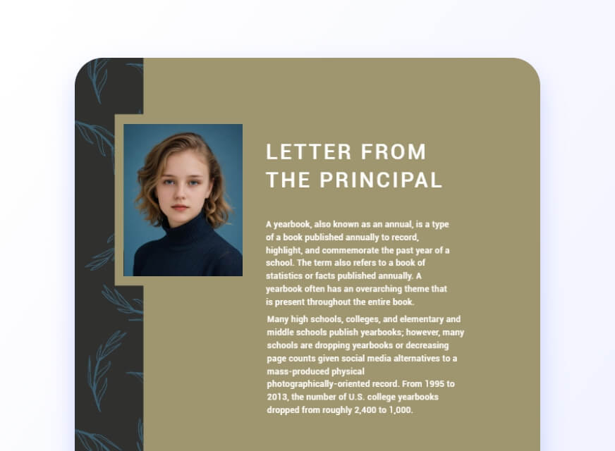 Imprima sua foto de rosto deslumbrante em seu portfólio