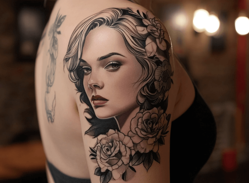 Ideias de tatuagens realistas