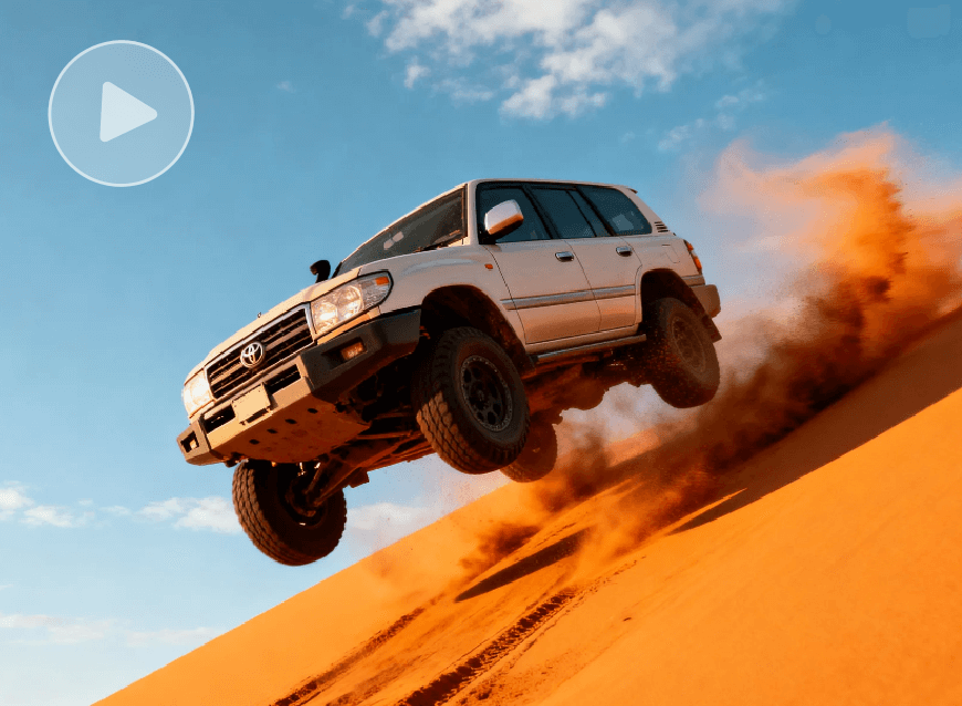 Realistic driving scenes