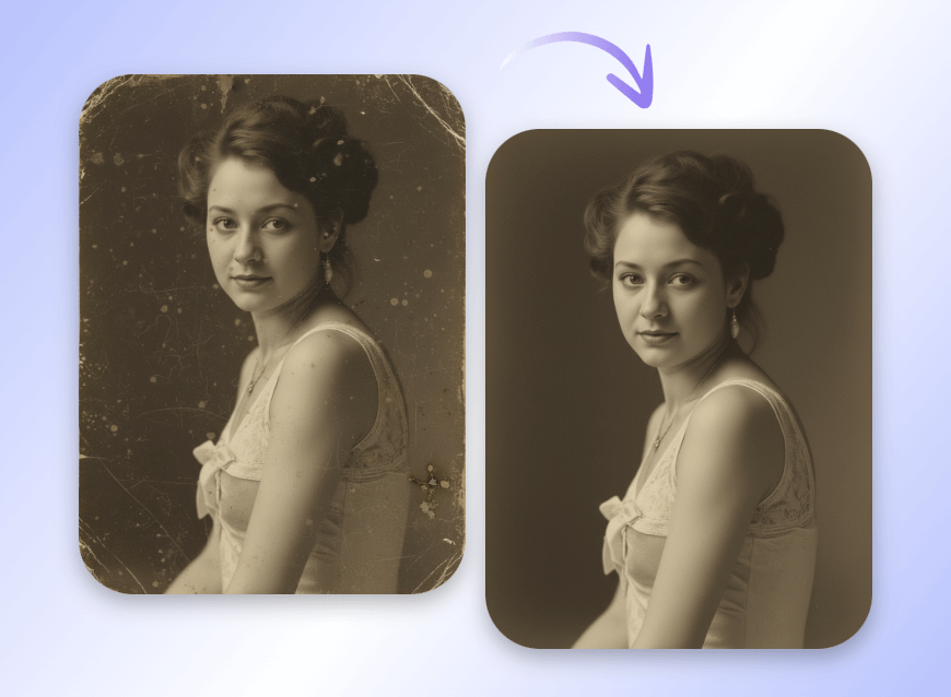 Remove dust scratches and stains