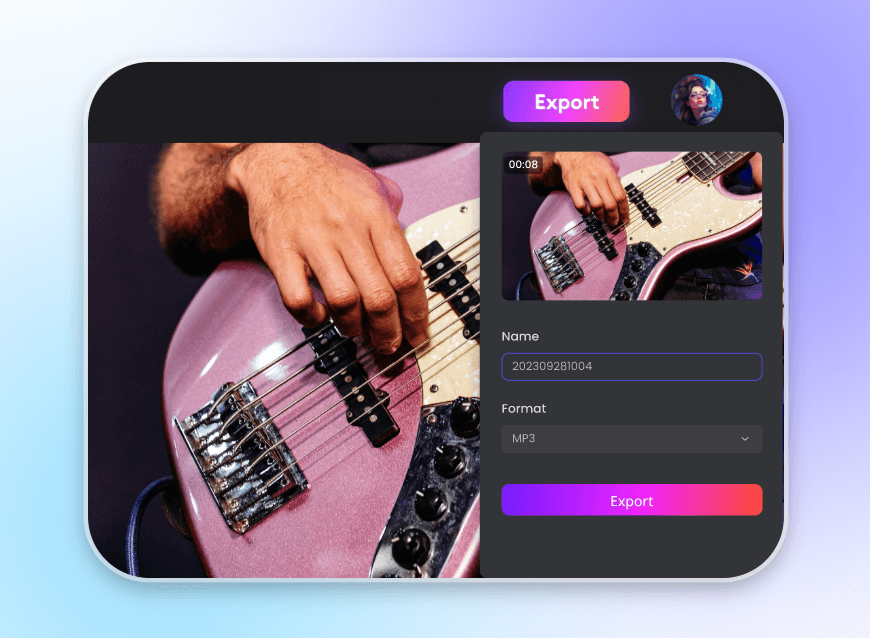 Speichern Sie das lautere Video auf Ihrem Geraet