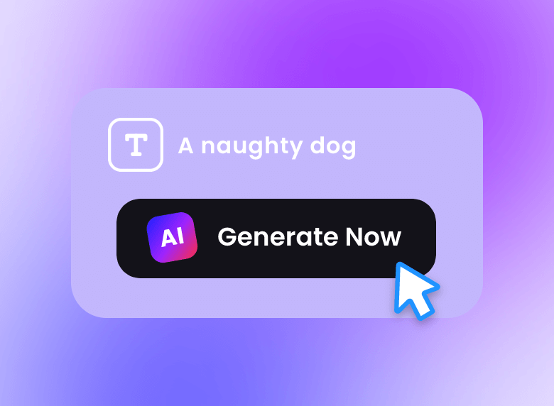 Step 1 enter text prompts to generate videos