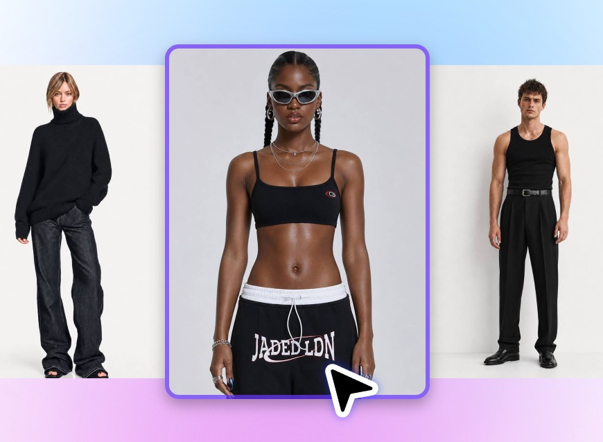 Step 1 select a model or upload your model image