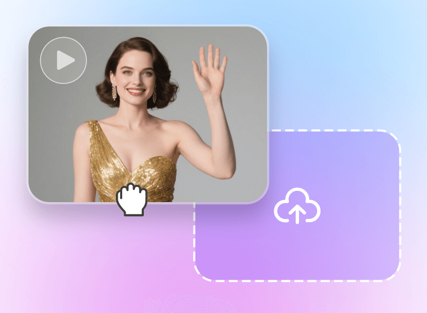 Step 1 to upload the video that you want to swap face