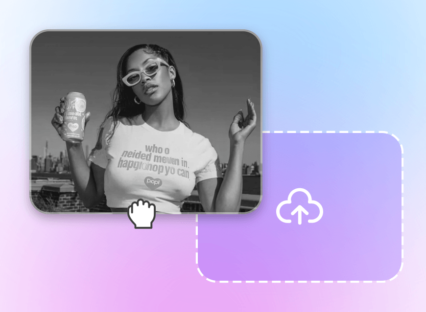 Step 1 upload a a picture with the filter for filter removal