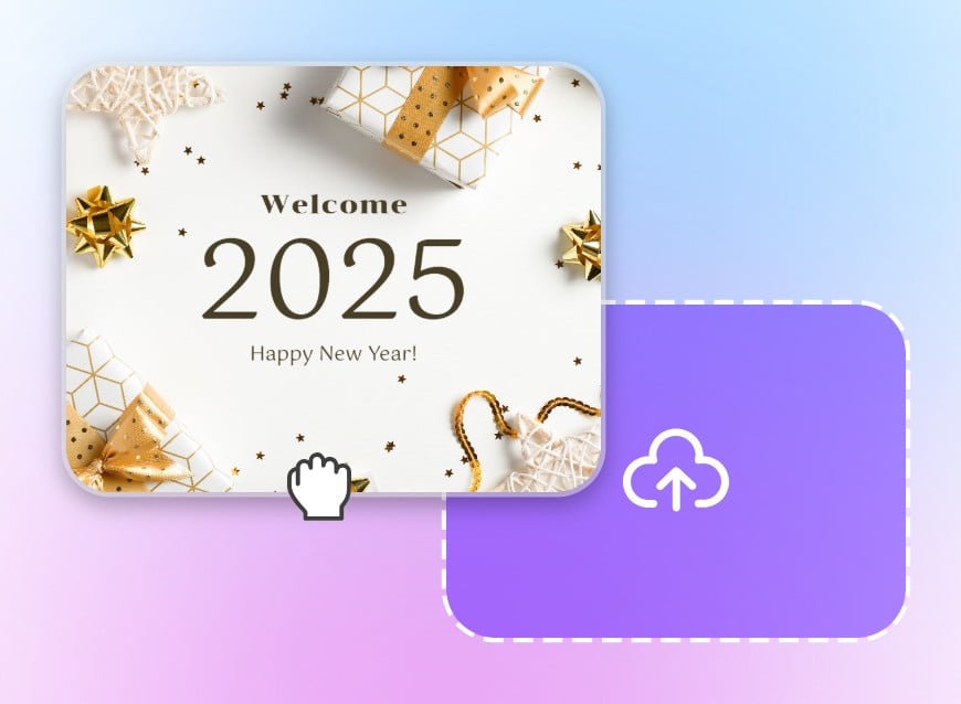 Step 1 upload an image to Clipfly AI image text editor