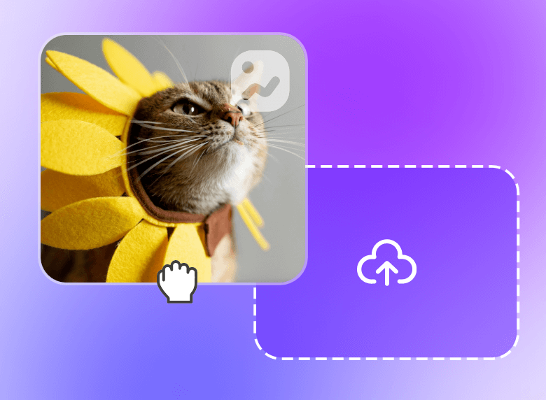 Step 1 upload an image to our AI meme video maker
