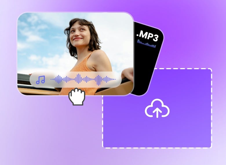 Step 1 upload audio or videos to Clipfy