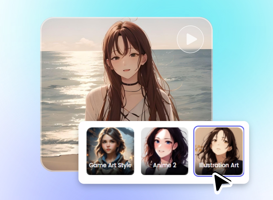 Schritt 2  Video im Illustrationsstil erstellen