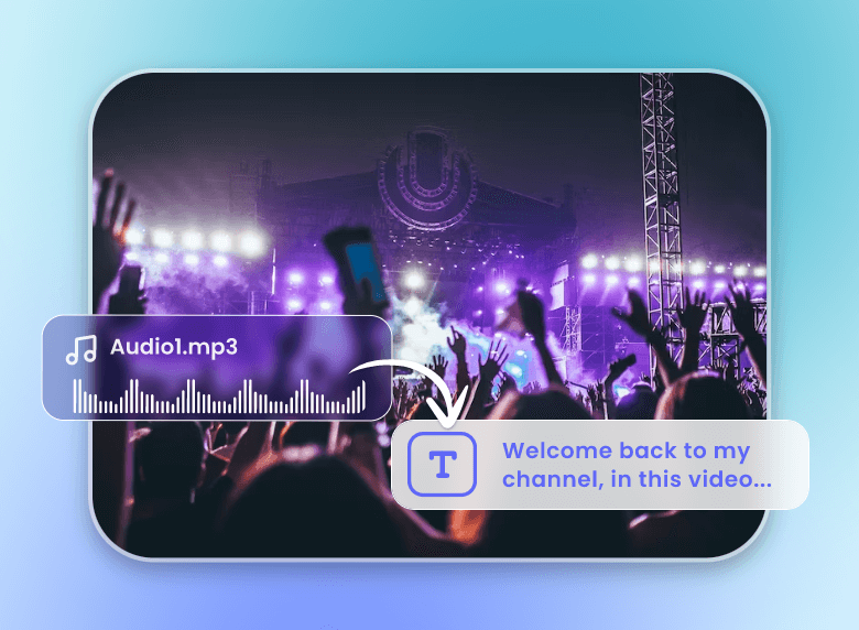 Step 2 for mp3 to text convert your audio to text