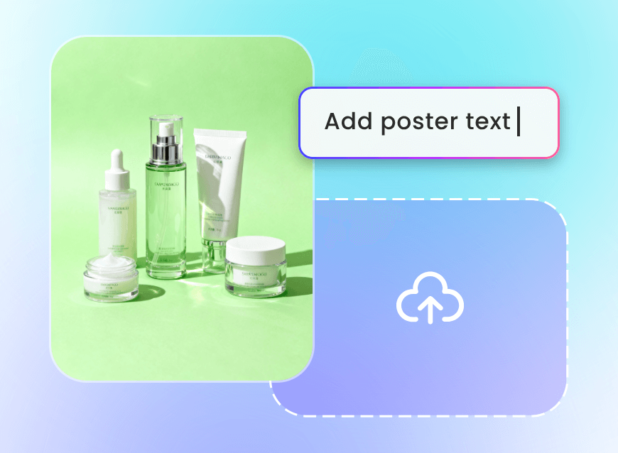 Step 2 input a product image and enter a prompt