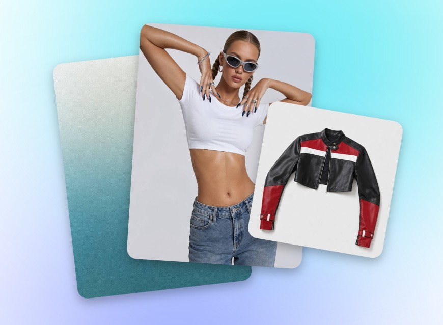 Step 2 input your product image and adjust pose and background