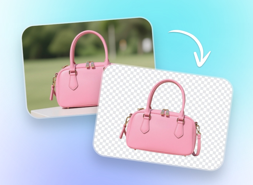 Step 2 remove background from photo automatically with AI