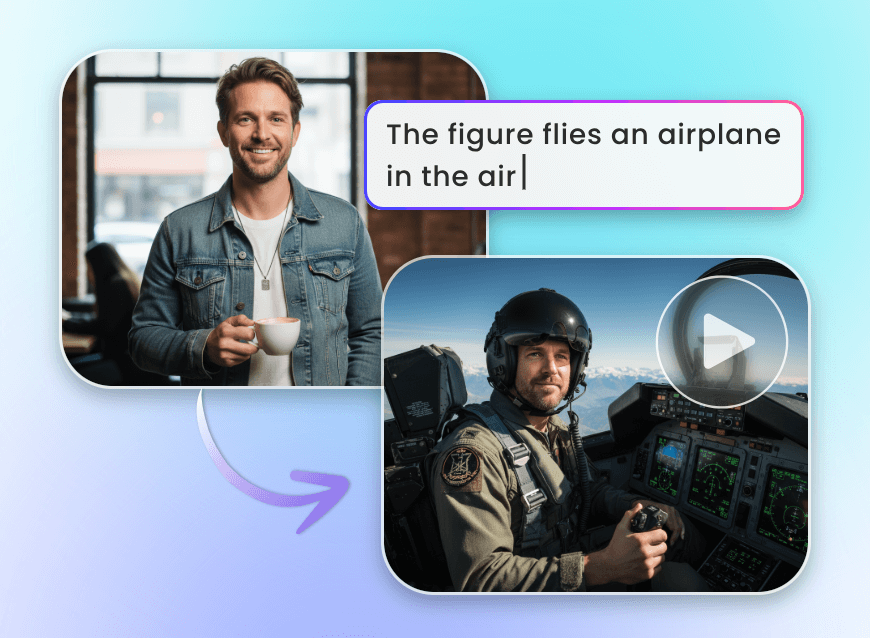 Step 2 upload one image and enter prompt to kling ai video generator
