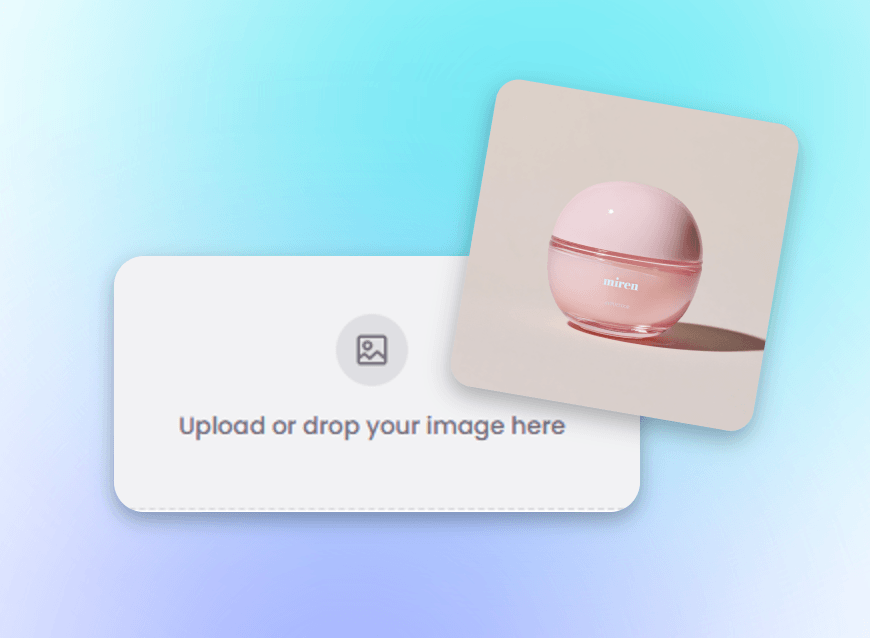 Step 2 upload product photo