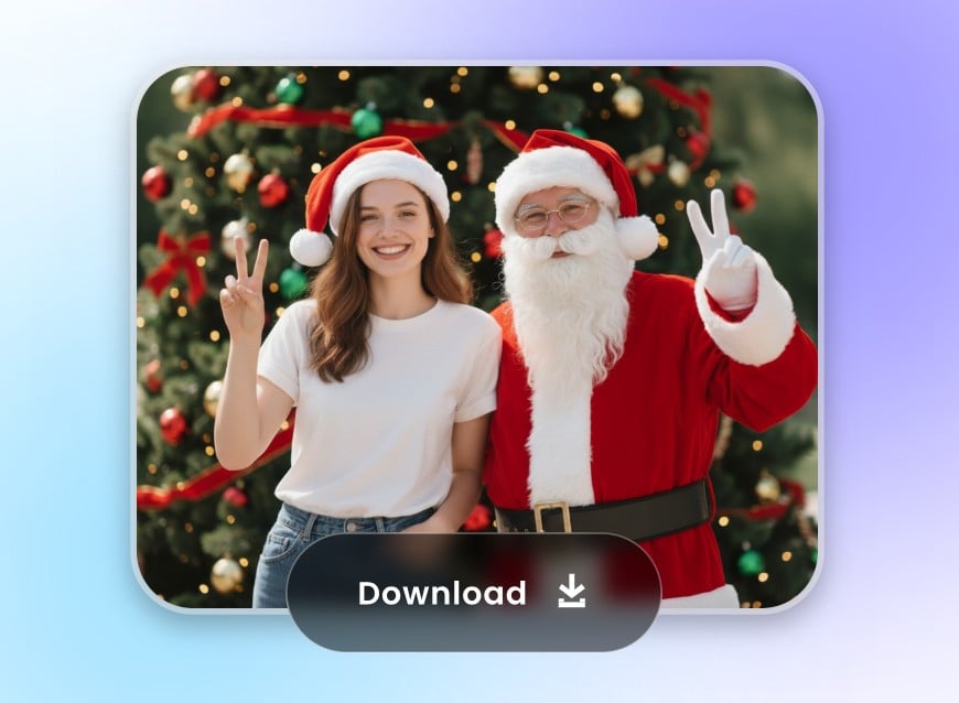 3: 完成した画像をダウンロード