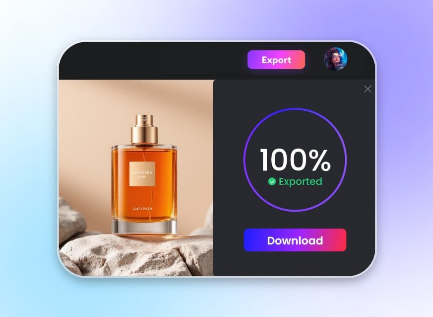 Step 4 download the background changed image in HD quality