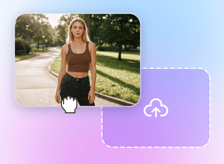 Step one to input image