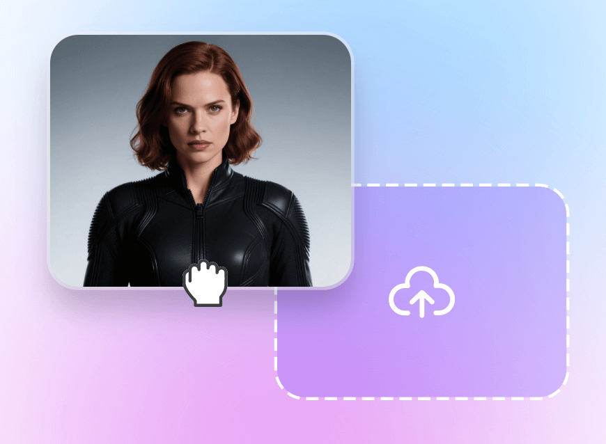 Step one to input the image that you want to swap face