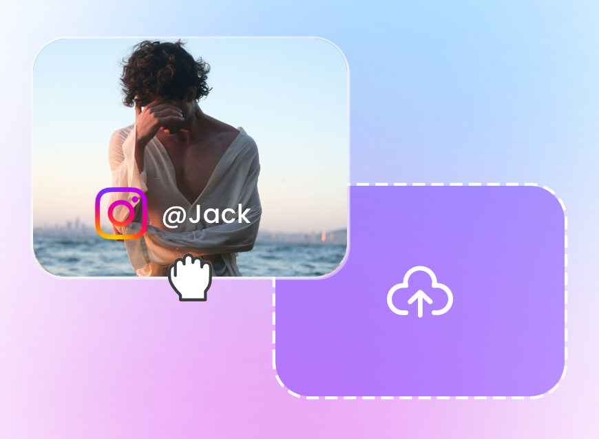 Étape 1 Importer la vidéo Instagram