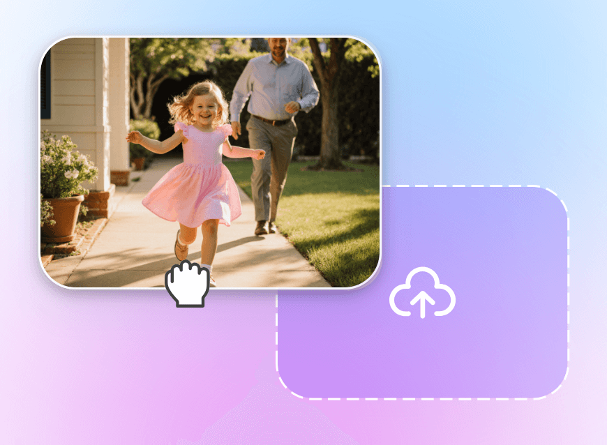 Step one to upload the photo for object removal