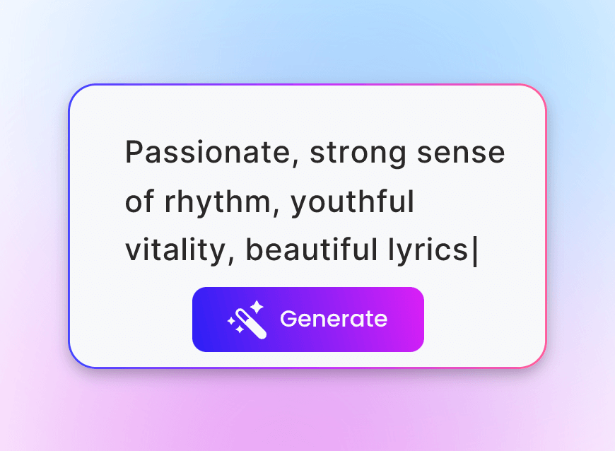 Step one type in a few key words and let the ai write kpop song lyrics