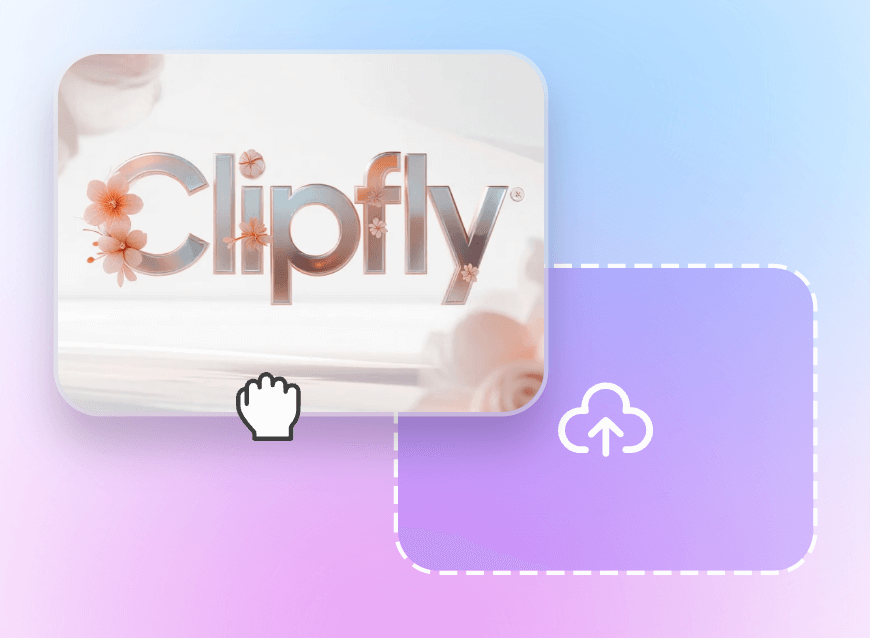 Step one upload a static logo image