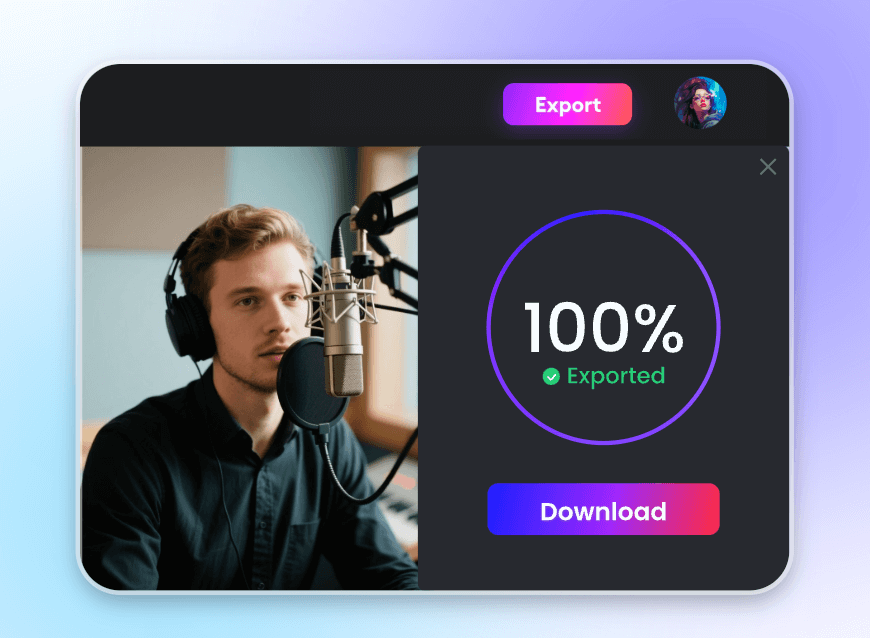 étape 3 exporter votre audio en haute qualité