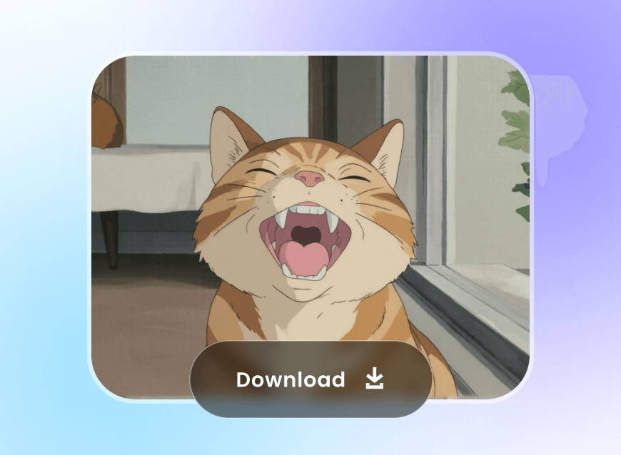 Passo três para descarregar a imagem do meme do gato