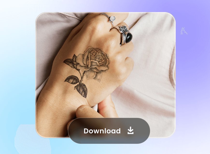 Etapa 3 para fazer o download da imagem da tatuagem