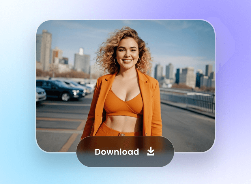 Step three to preview and download skinny image