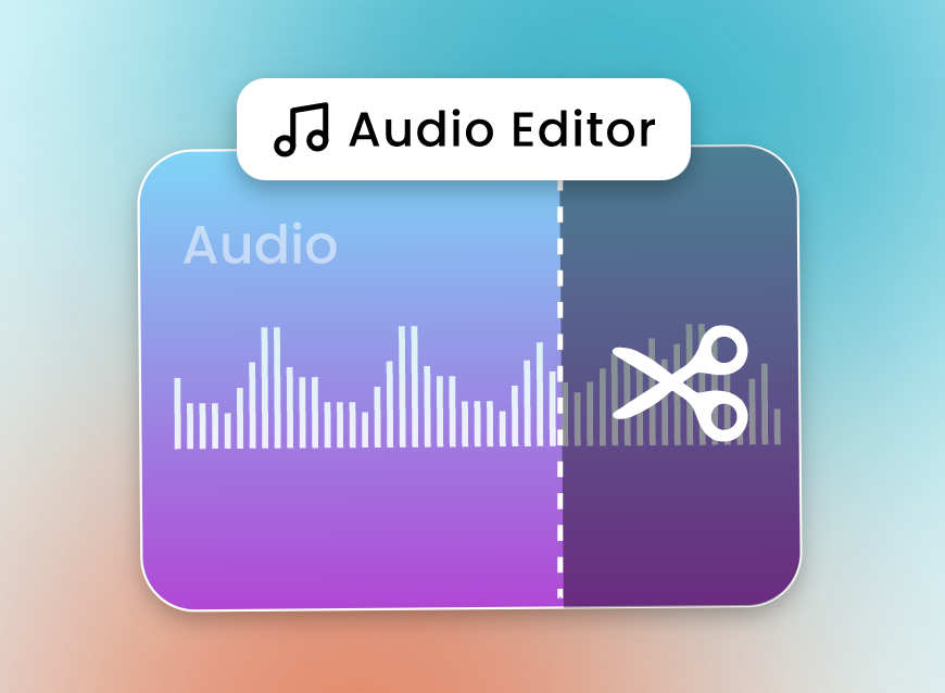 Step two to cut combine and trim your audio