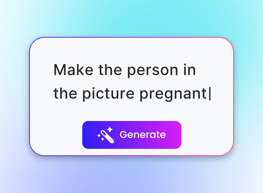Step two to input the pregnancy prompt