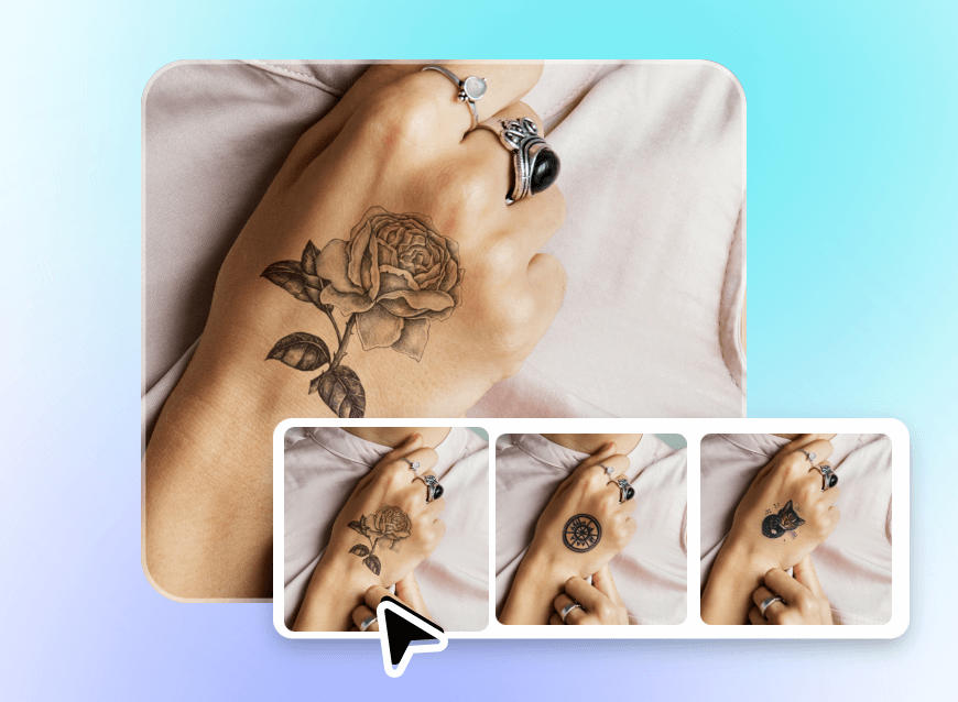 Etapa 2 para visualizar a tatuagem gerada