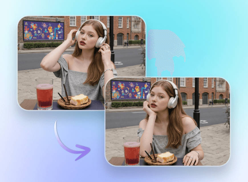 Step2 change her pose in photo with ai pose changer