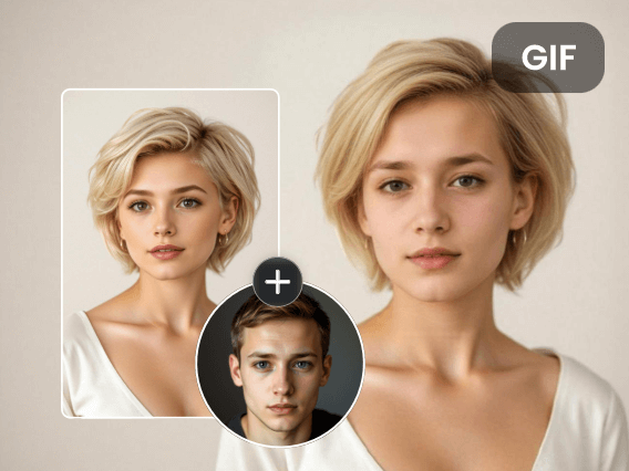 troque rostos para criar gifs