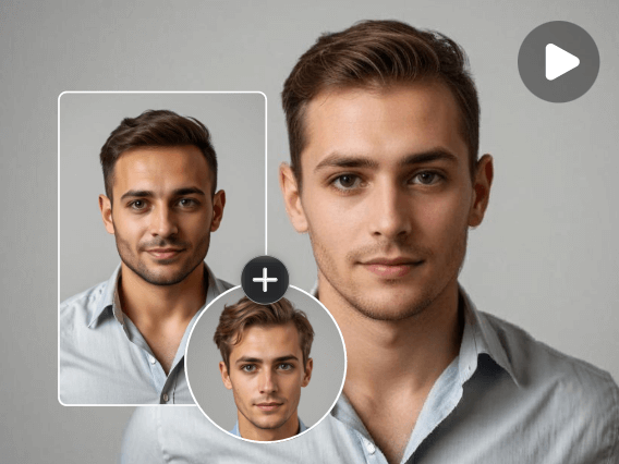 Troque rostos para criar vídeos